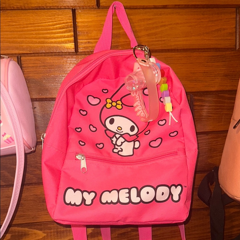 Pink kids Backpack